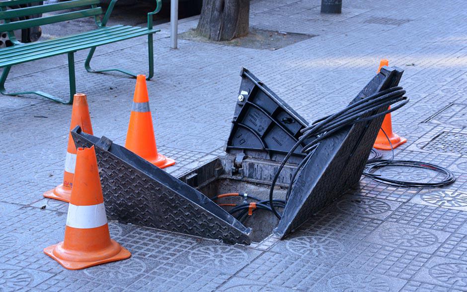 canalisation egout Saint-Maurice